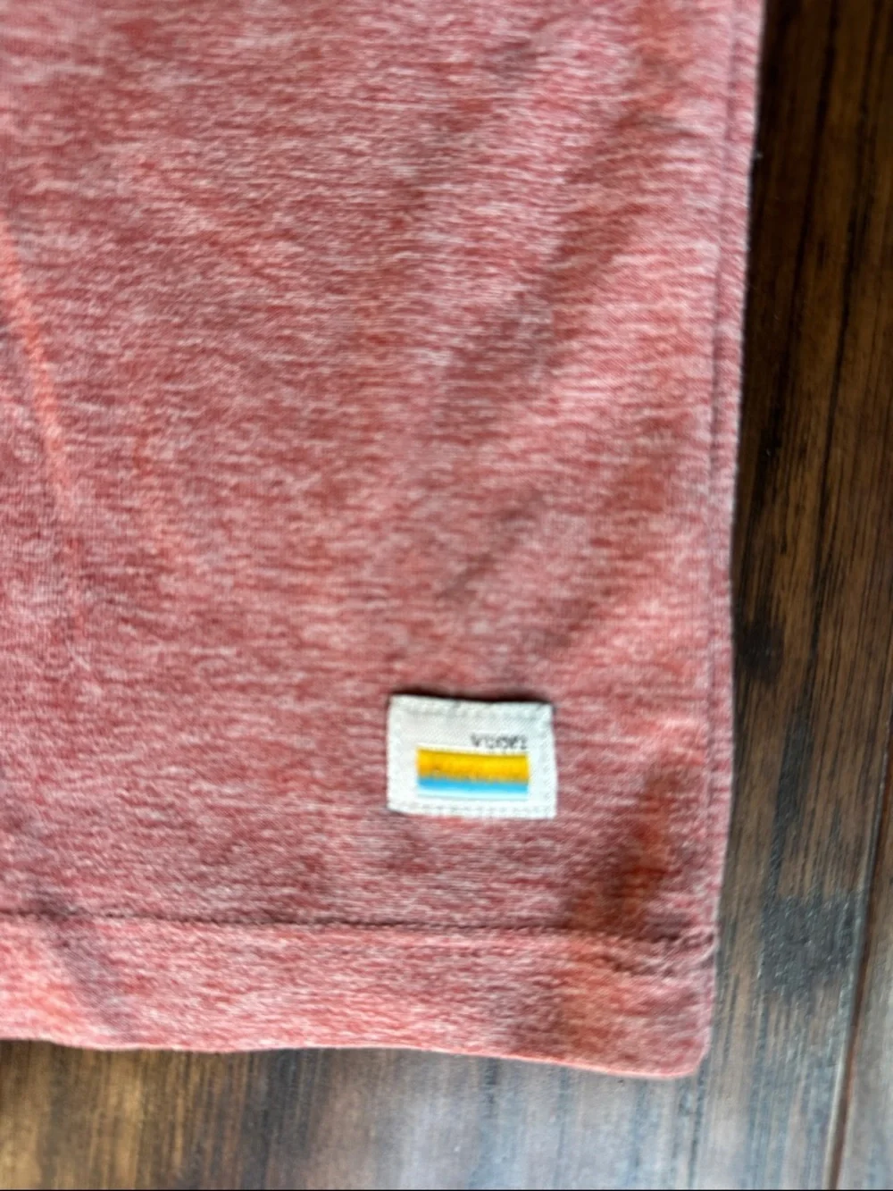 Men's Heathered Pink Polo Shirt - Picture 3 of 3